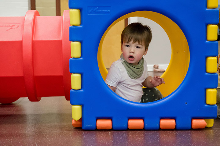 Preschool and toddler recreation at Sewickley Valley YMCA