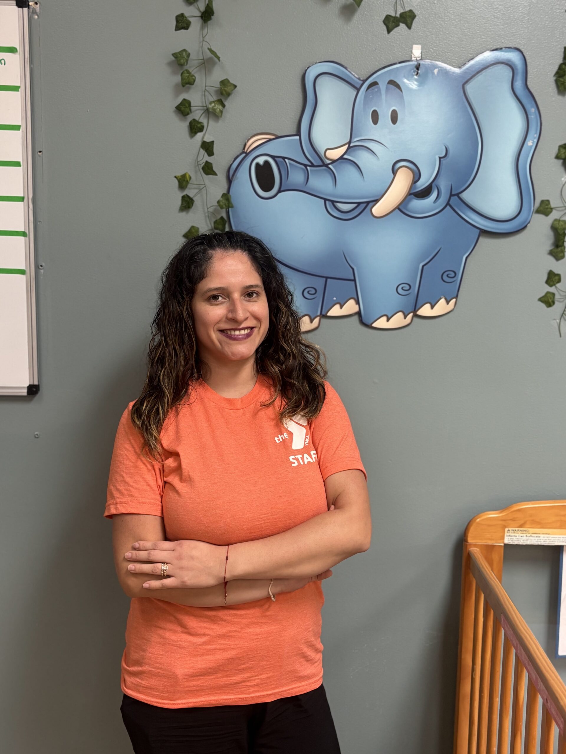Fabi, Child Care staff member at the Sewickley Valley YMCA